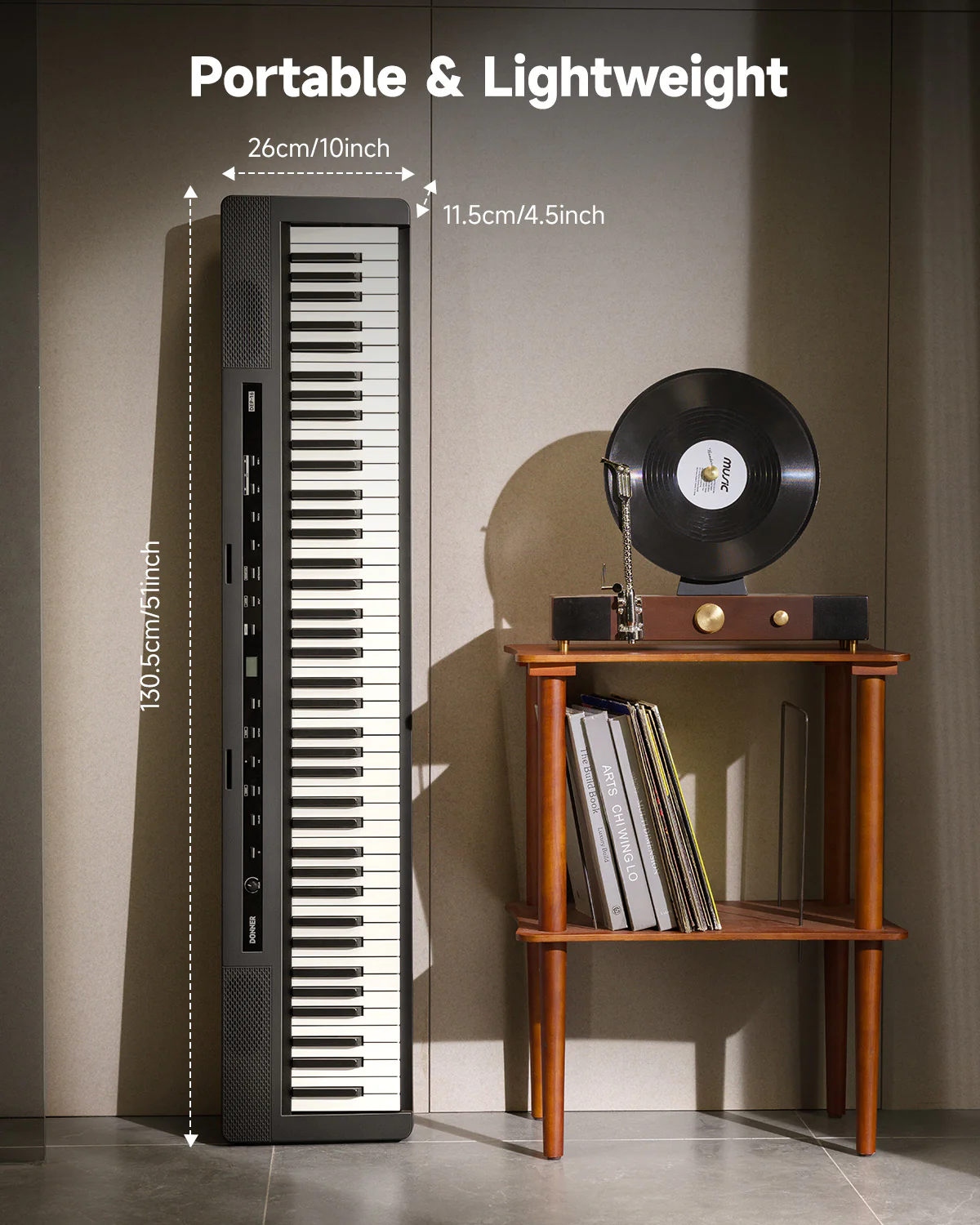 Donner DEP-16 Weighted Digital Piano with Dual-mode Bluetooth - Image 19