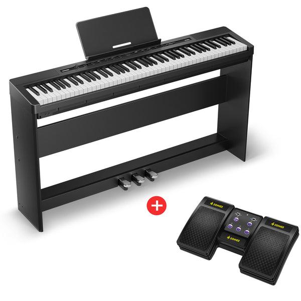 Donner DEP-16 Weighted Digital Piano with Dual-mode Bluetooth - Image 35