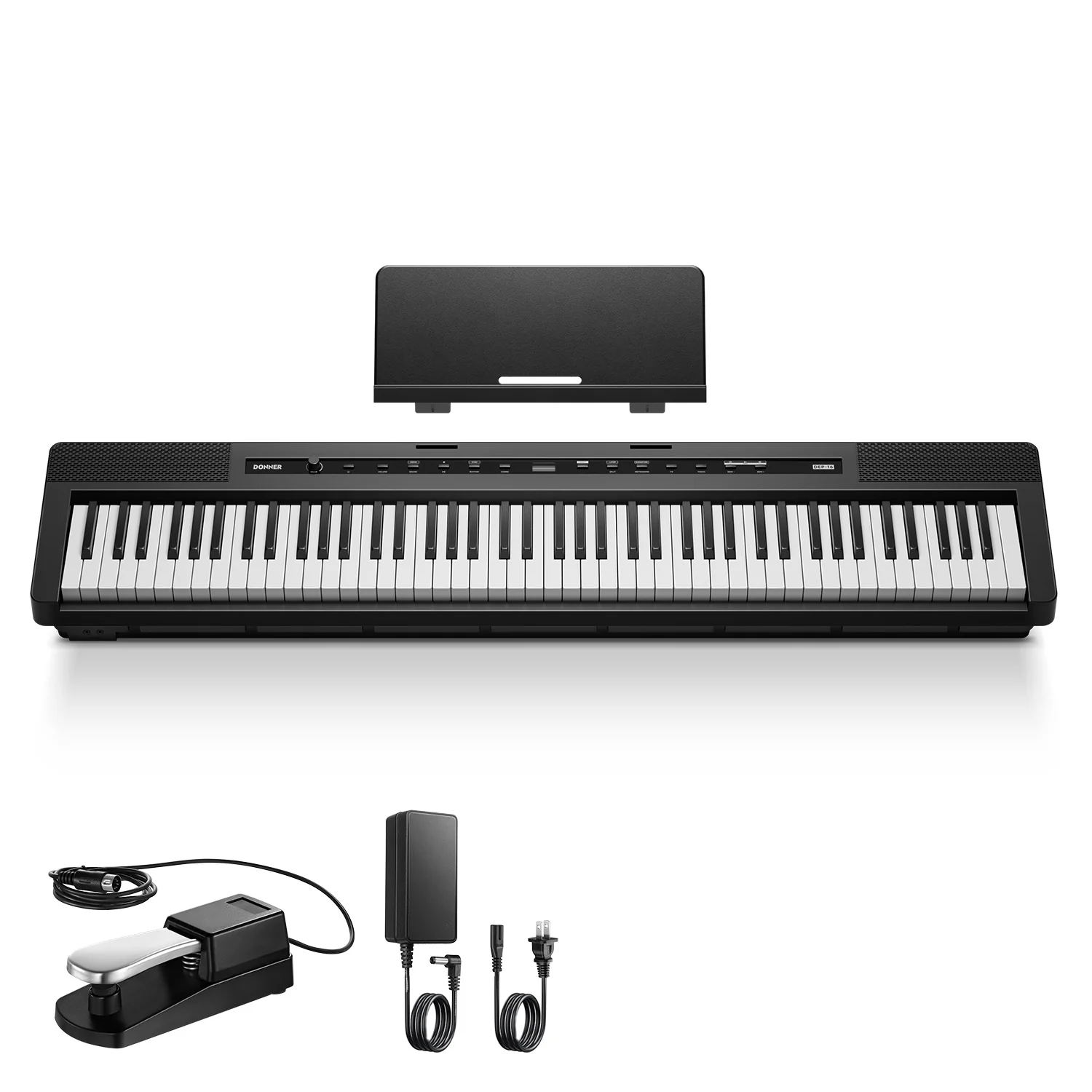 Donner DEP-16 Weighted Digital Piano with Dual-mode Bluetooth - Image 37