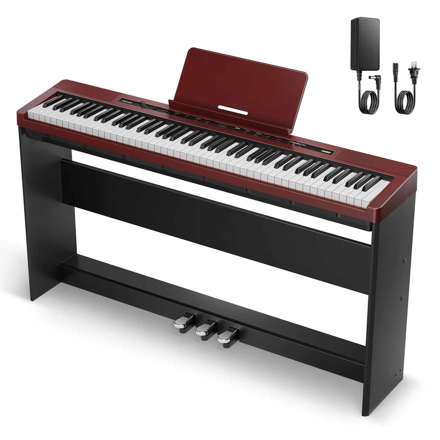 Donner DEP-16 Weighted Digital Piano with Dual-mode Bluetooth - Image 38