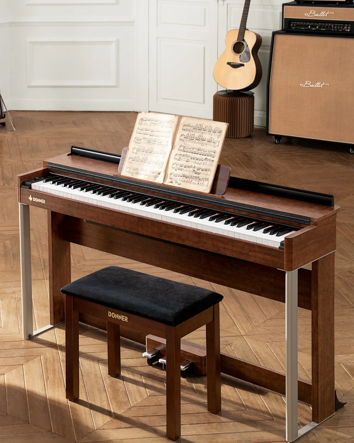 Donner DDP-200 Graded Hammer Action Digital Piano - Image 35