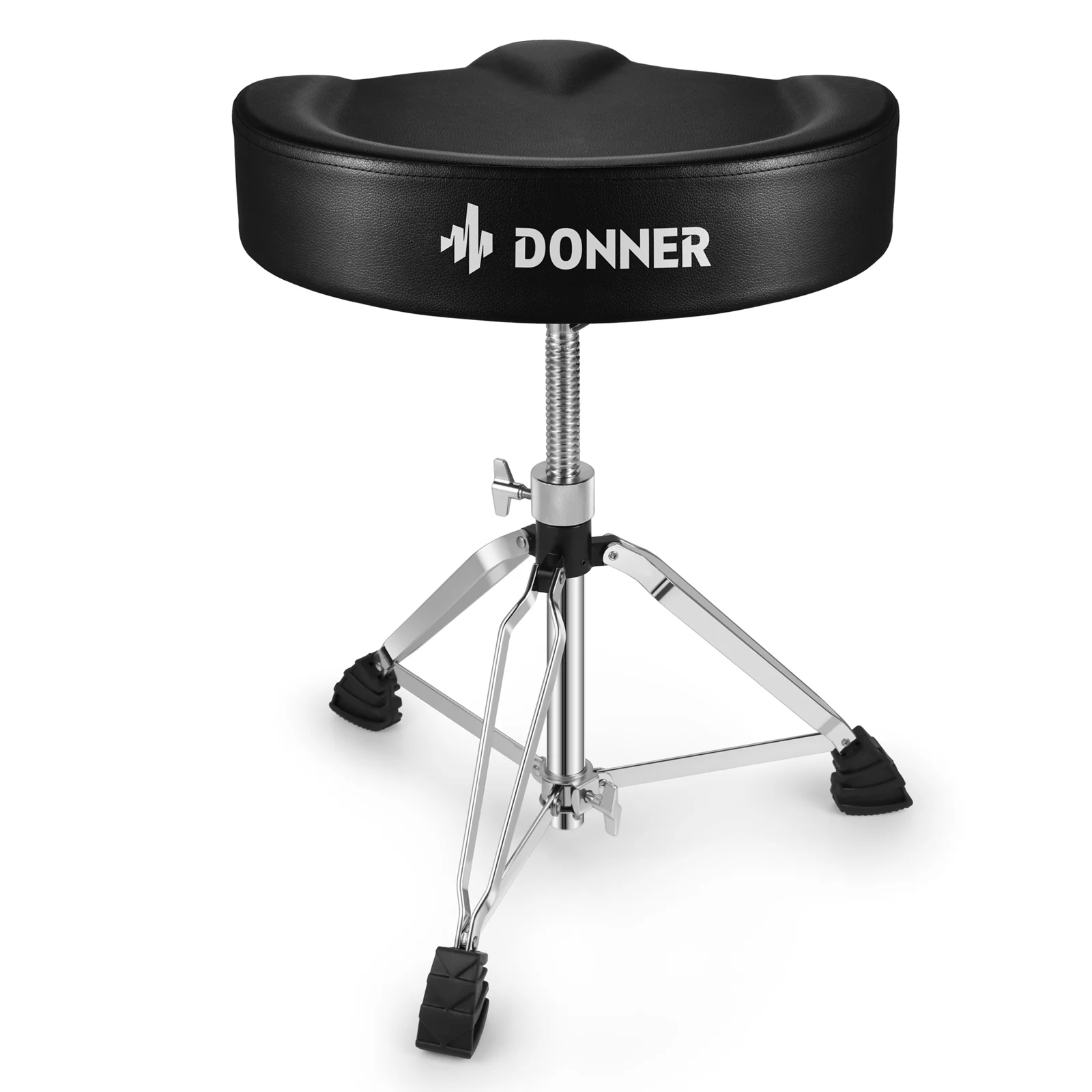 Donner Adjustable Cushioned Saddle Drum Throne - Image 7