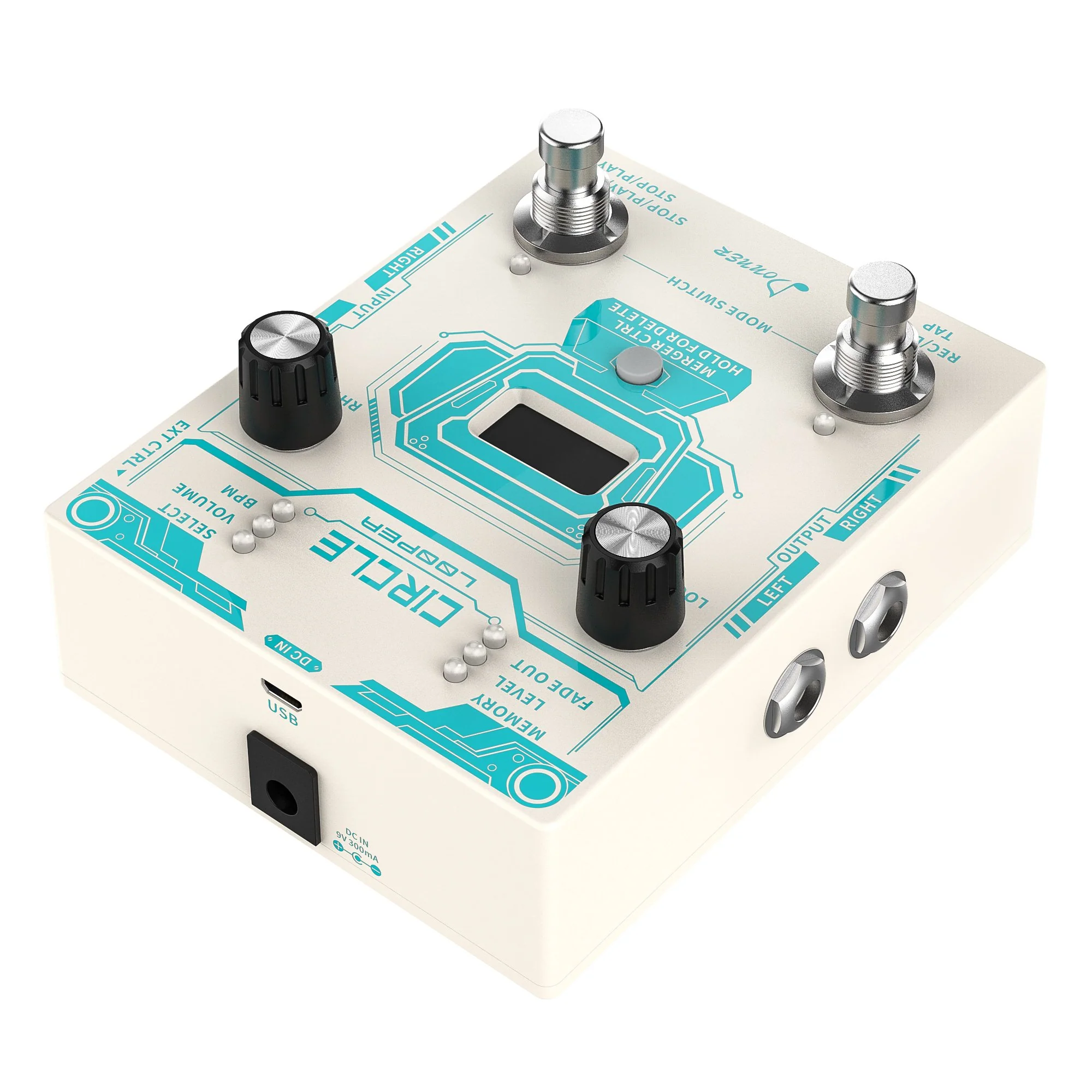 Donner Circle Looper Guitar Pedal - Image 11