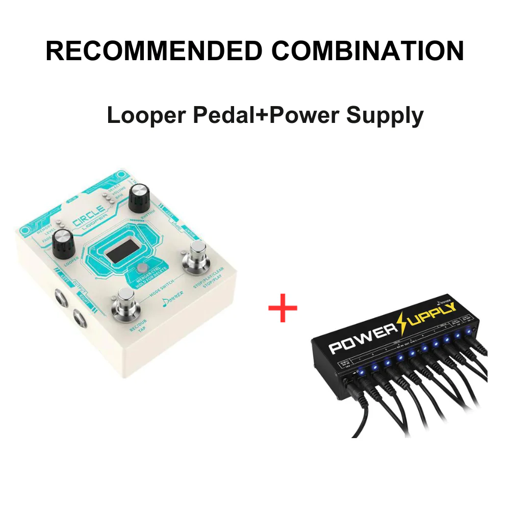 Donner Circle Looper Guitar Pedal - Image 3