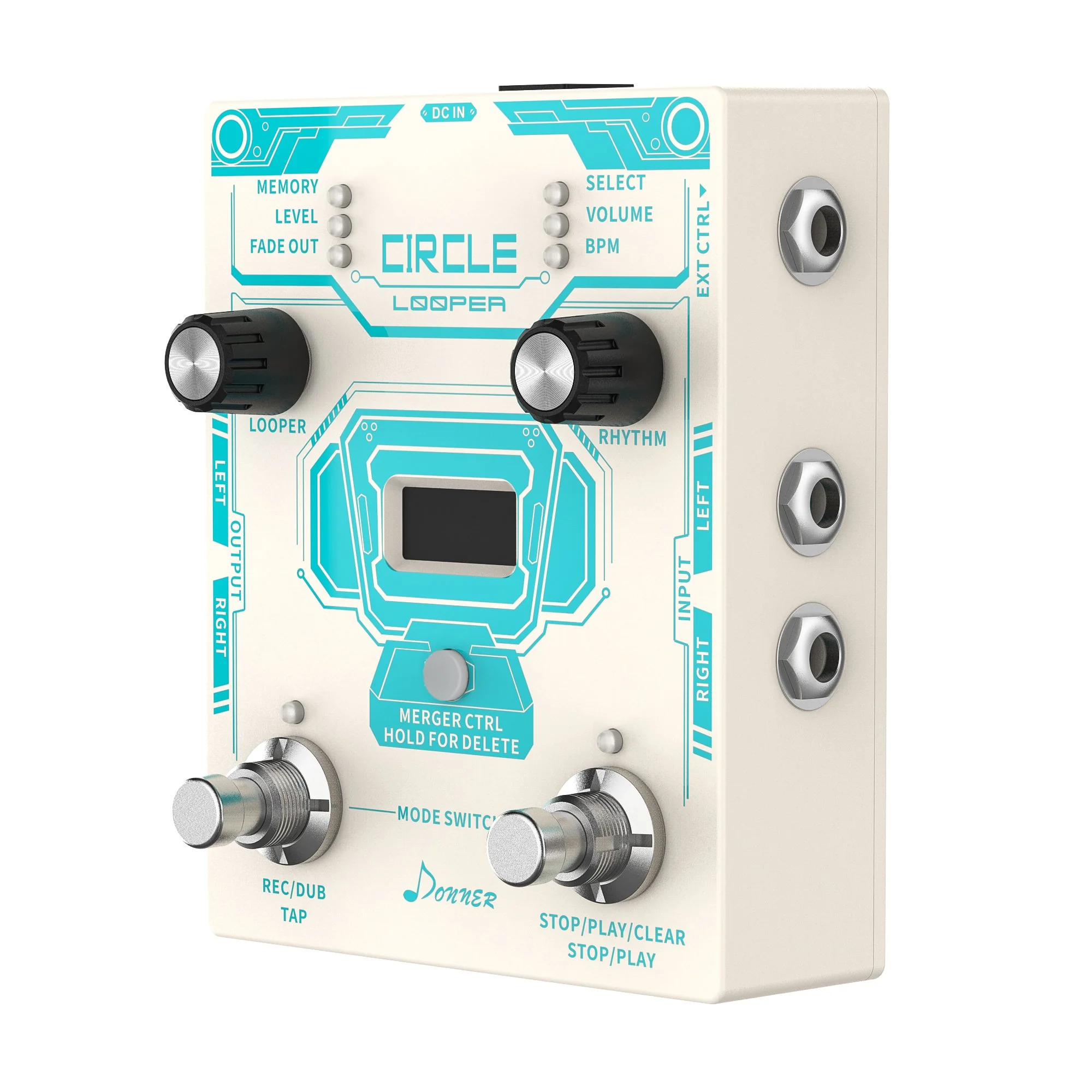 Donner Circle Looper Guitar Pedal - Image 9