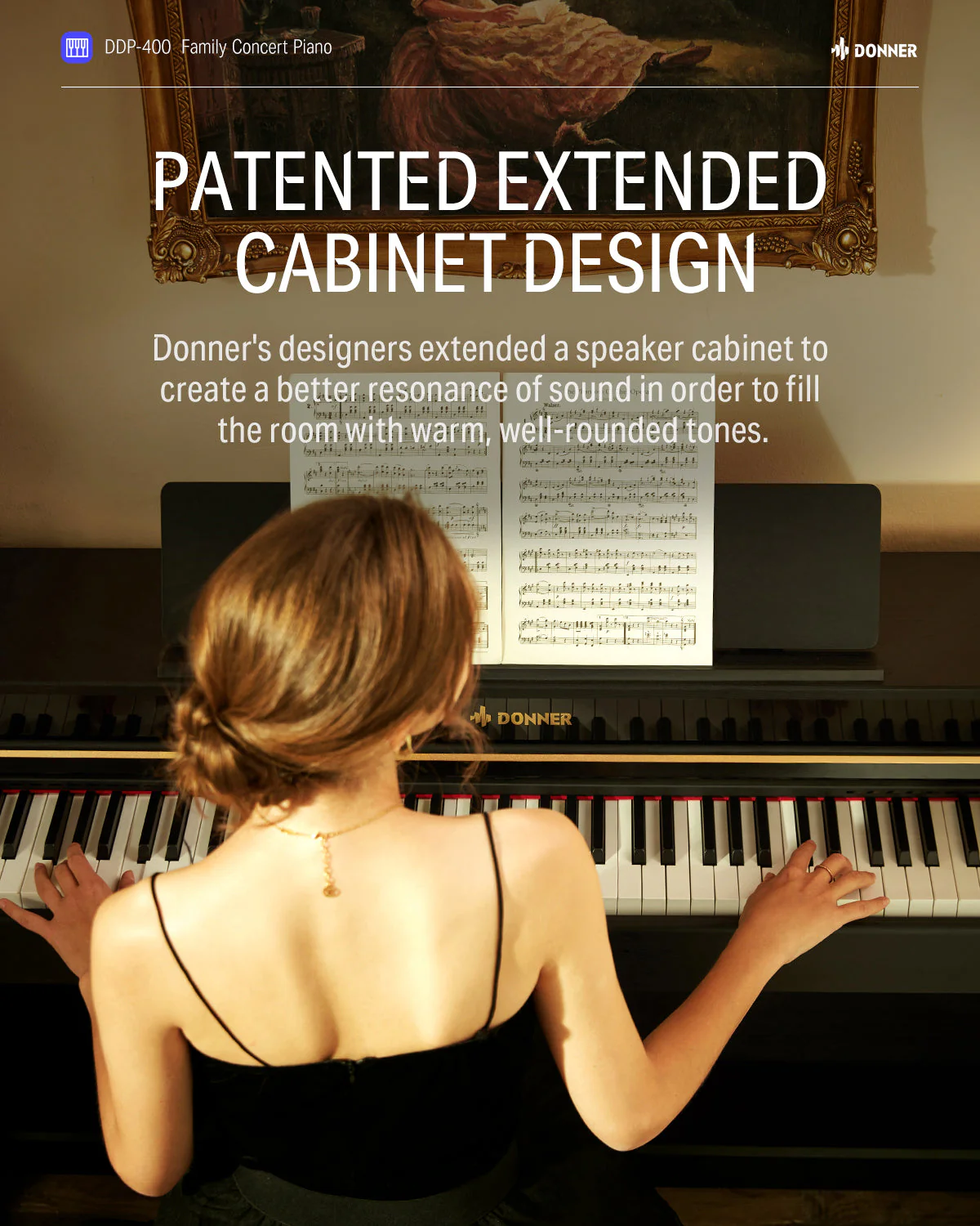 Donner DDP-400 Professional Digital Piano - Image 4