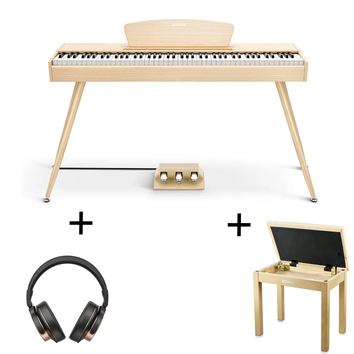 Donner DDP-80 Wooden Digital Piano - Image 20