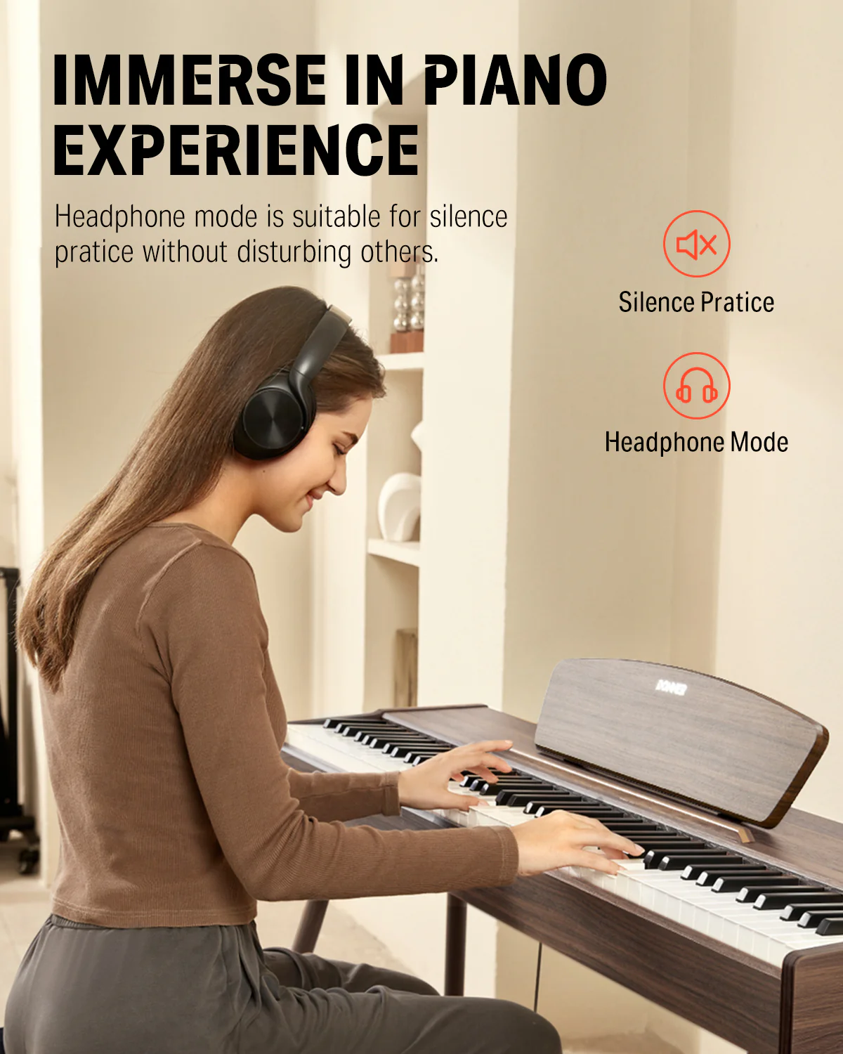 Donner DDP-80 Wooden Digital Piano - Image 21