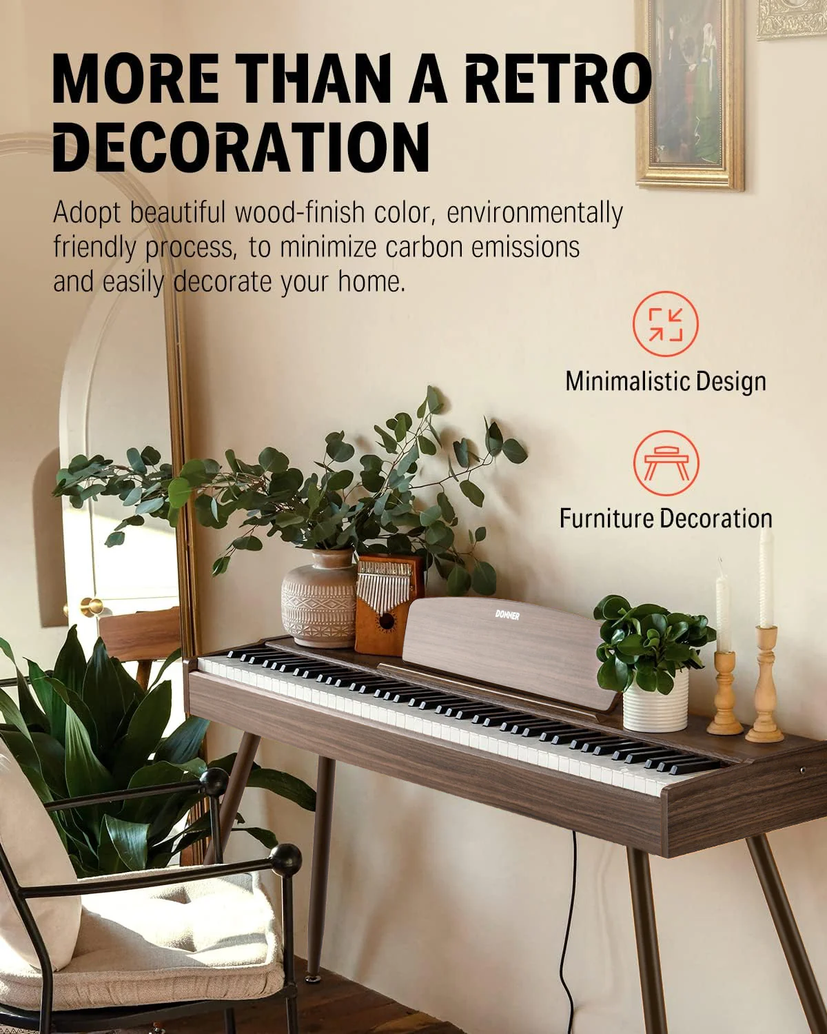 Donner DDP-80 Wooden Digital Piano - Image 29