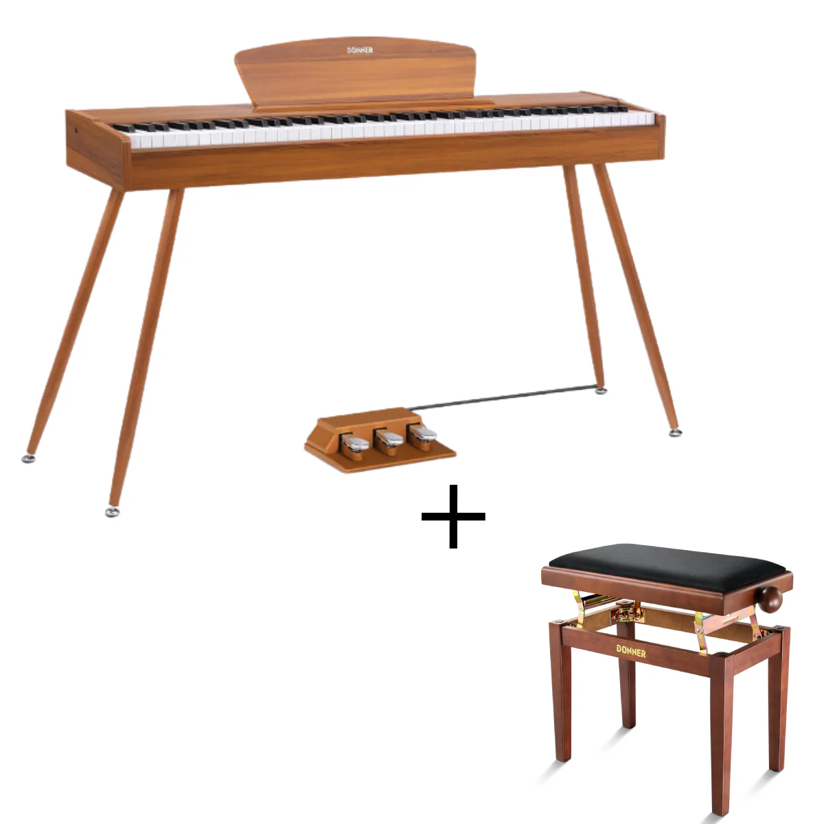 Donner DDP-80 Wooden Digital Piano - Image 4