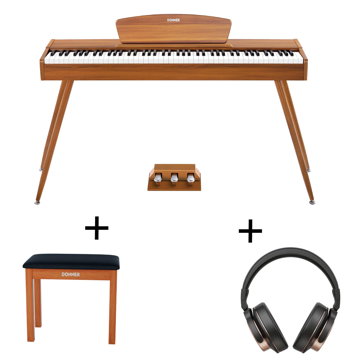 Donner DDP-80 Wooden Digital Piano - Image 5