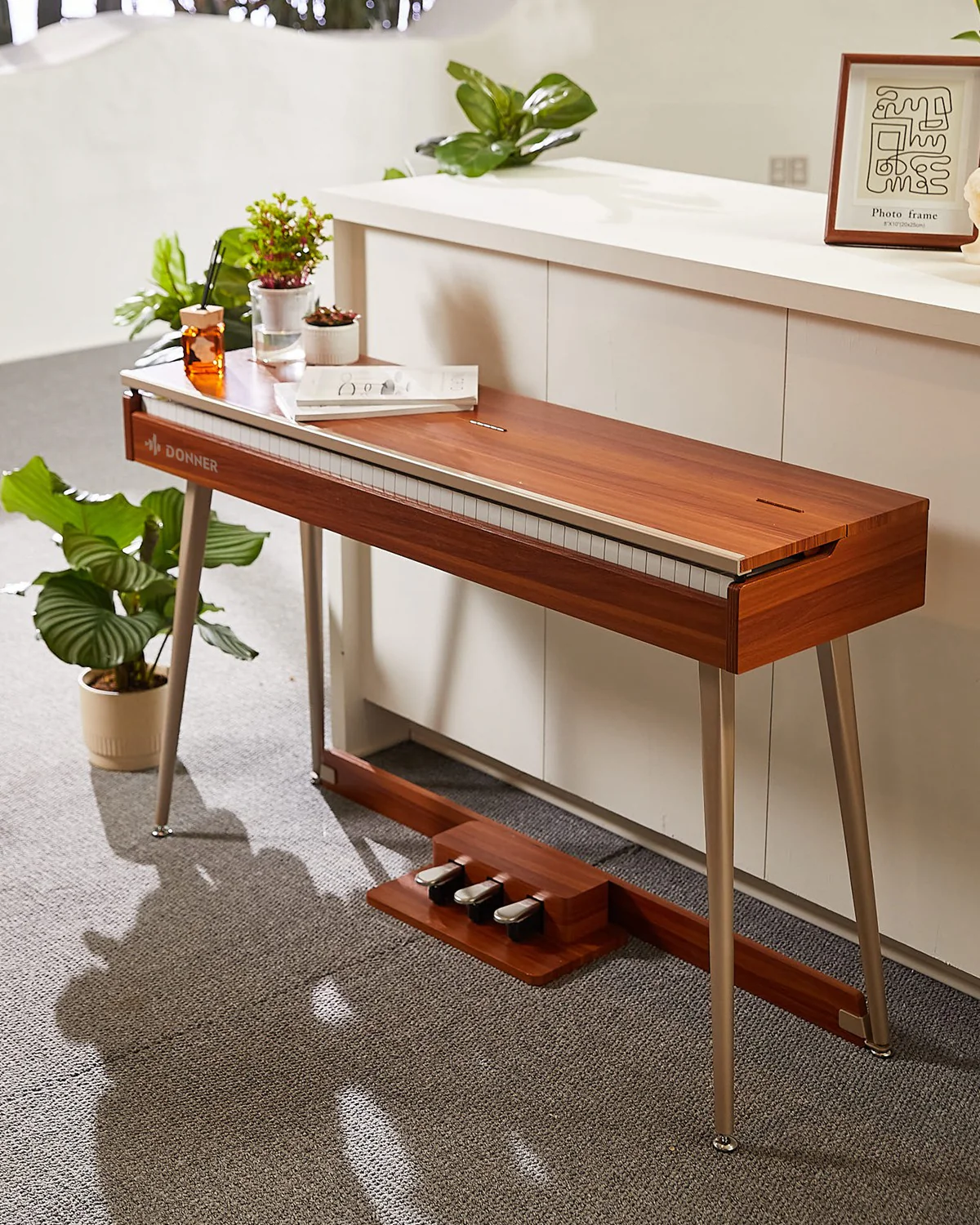 Donner DDP-80 PLUS Digital Piano with Semi-open Cover - Image 17