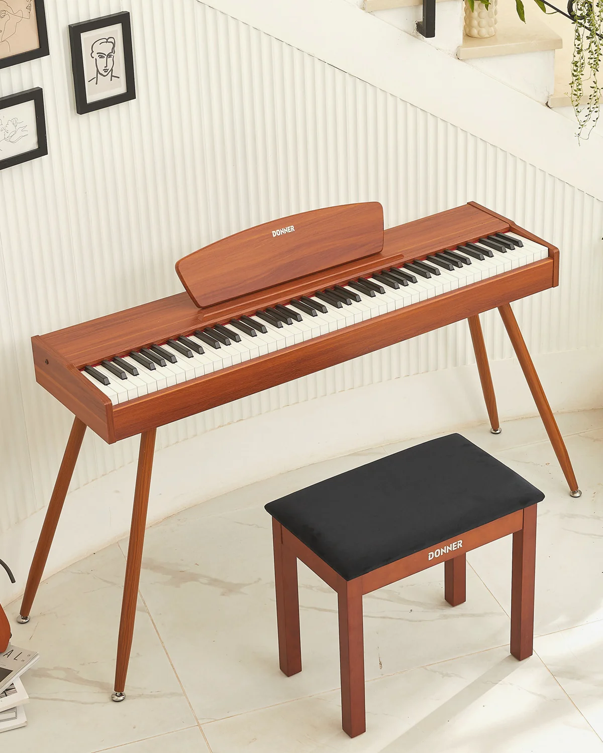 Donner DDP-80 Wooden Digital Piano - Image 35