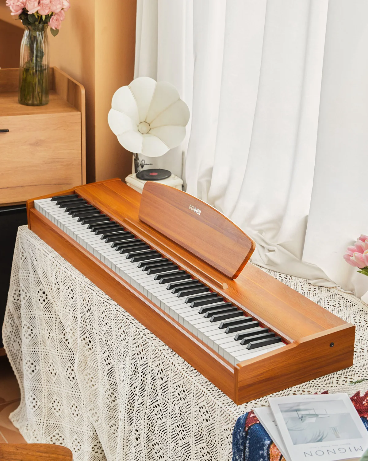Donner DDP-80 Wooden Digital Piano - Image 37