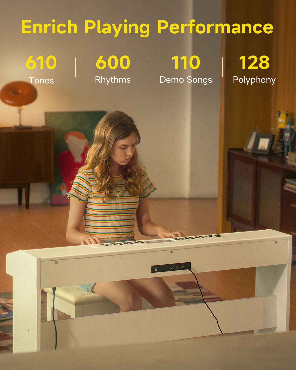 Donner DDP-95 Weighted Digital Piano - Image 10