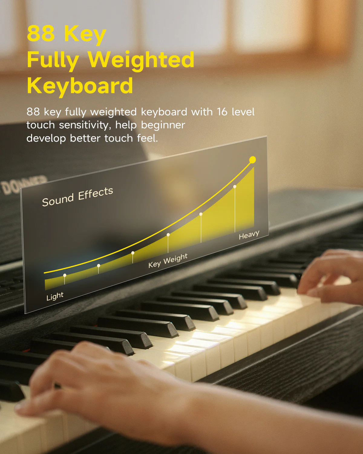 Donner DDP-95 Weighted Digital Piano - Image 17
