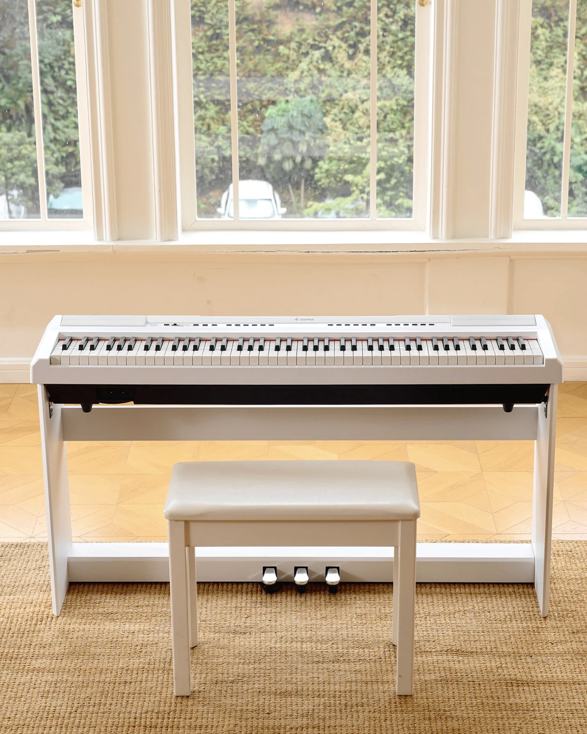 Donner DEP-20 Weighted Digital Piano with Stand - Image 27
