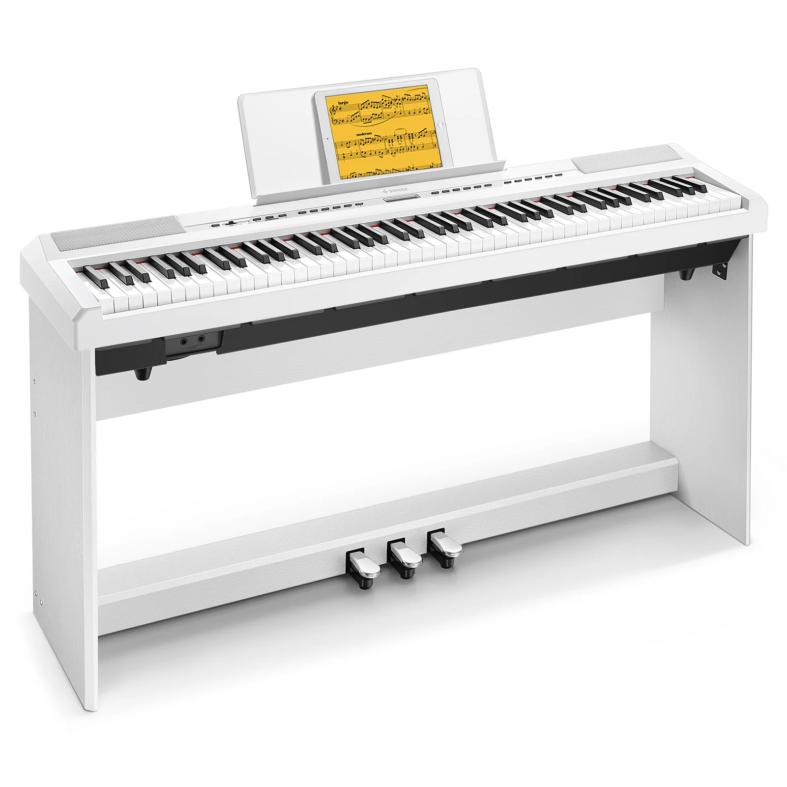 Donner DEP-20 Weighted Digital Piano with Stand - Image 5