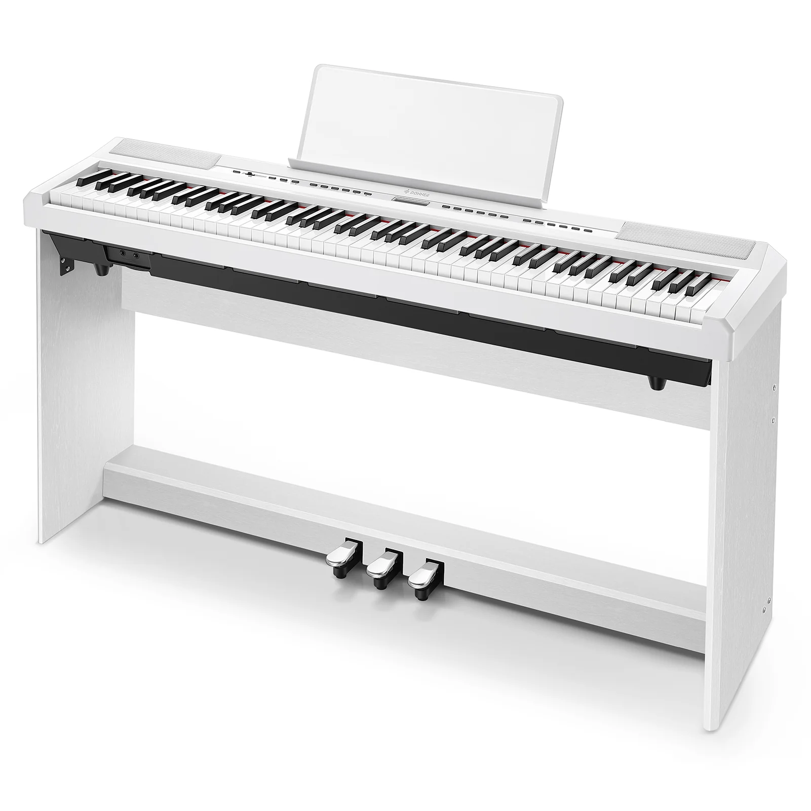 Donner DEP-20 Weighted Digital Piano with Stand - Image 6