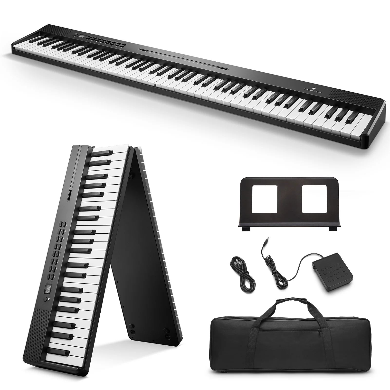 Donner DP-10 Foldable Semi-Weighted Digital Piano - Image 15
