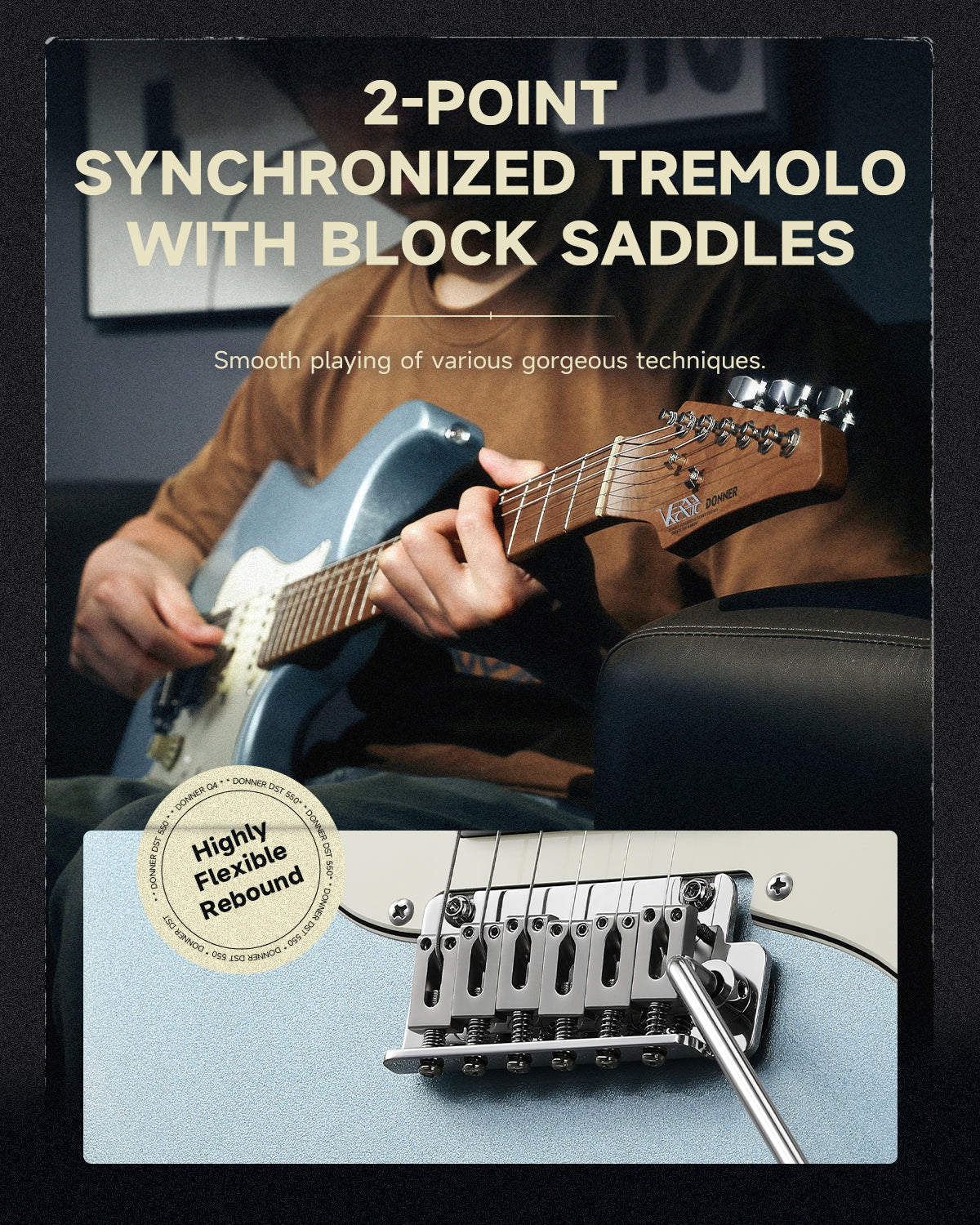 Donner DST-550 Electric Guitar - Image 11