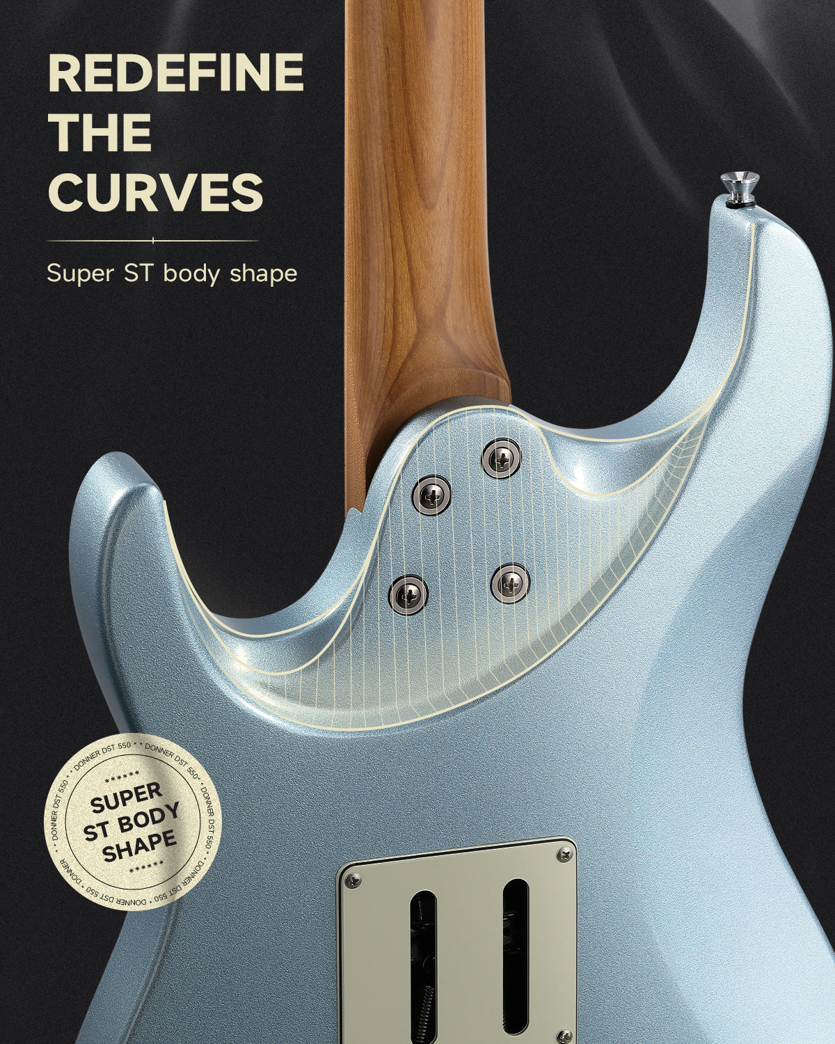 Donner DST-550 Electric Guitar - Image 7