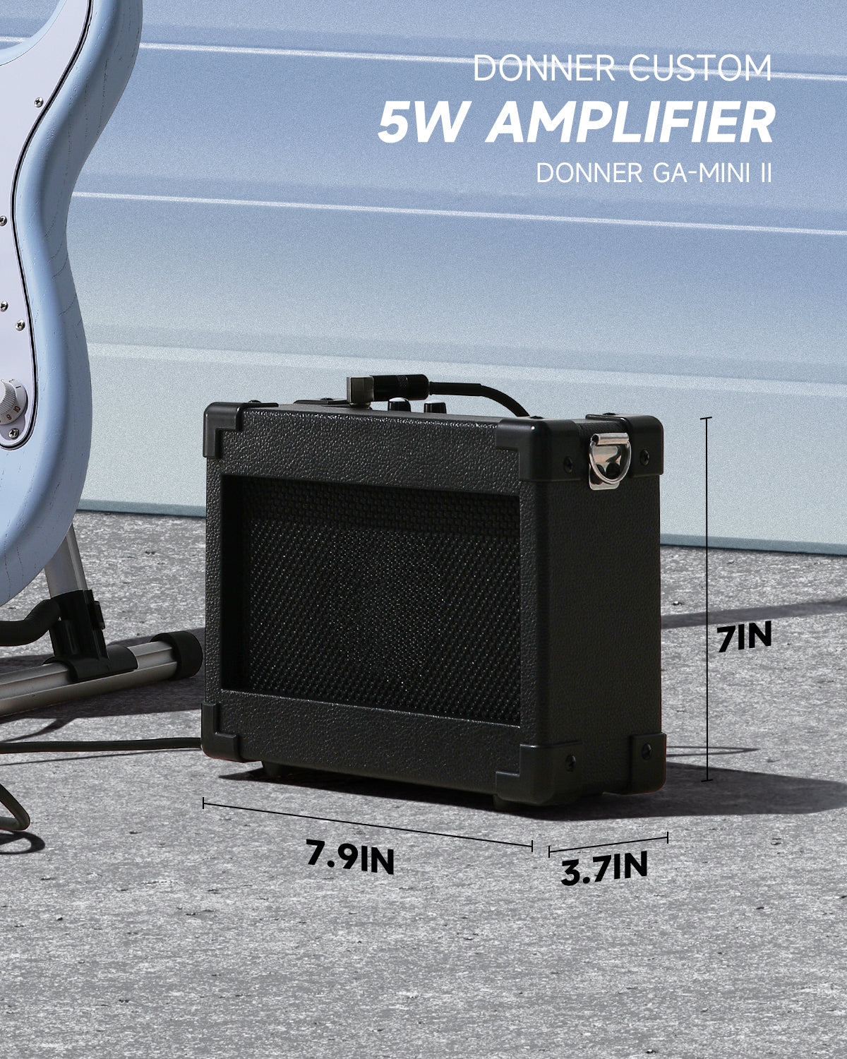 Donner DST-80 Beginner Electric Guitar - Image 15