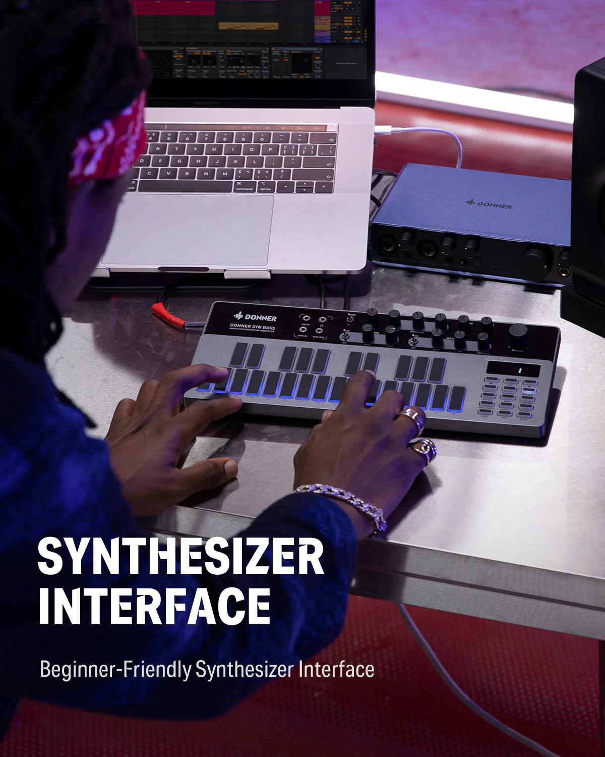 Donner Essential B1 Analog Bass Synthesizer - Image 11