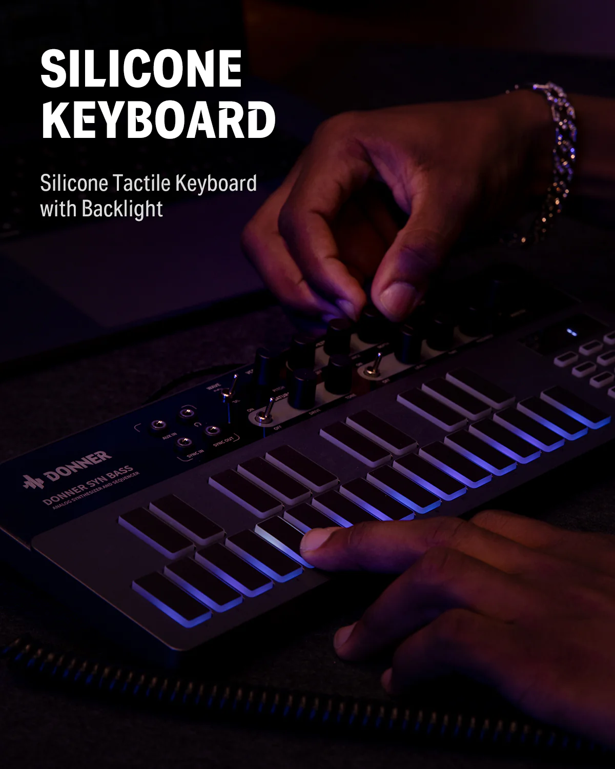 Donner Essential B1 Analog Bass Synthesizer - Image 13