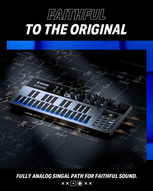 Donner Essential B1 Analog Bass Synthesizer - Image 5
