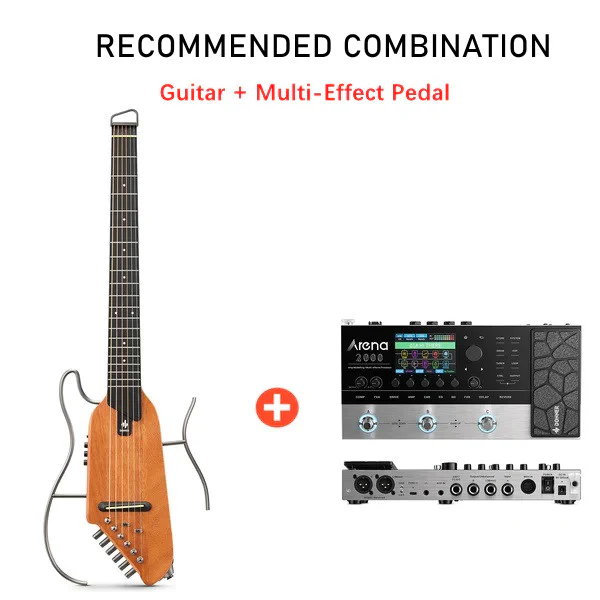 Donner HUSH™ I Acoustic-Electric Travel Guitar - Image 23