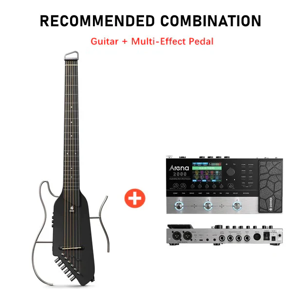 Donner HUSH™ I Acoustic-Electric Travel Guitar - Image 24