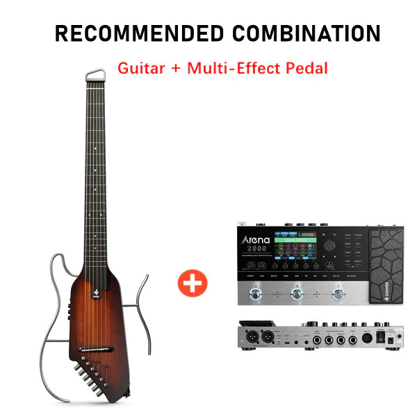 Donner HUSH™ I Acoustic-Electric Travel Guitar - Image 25