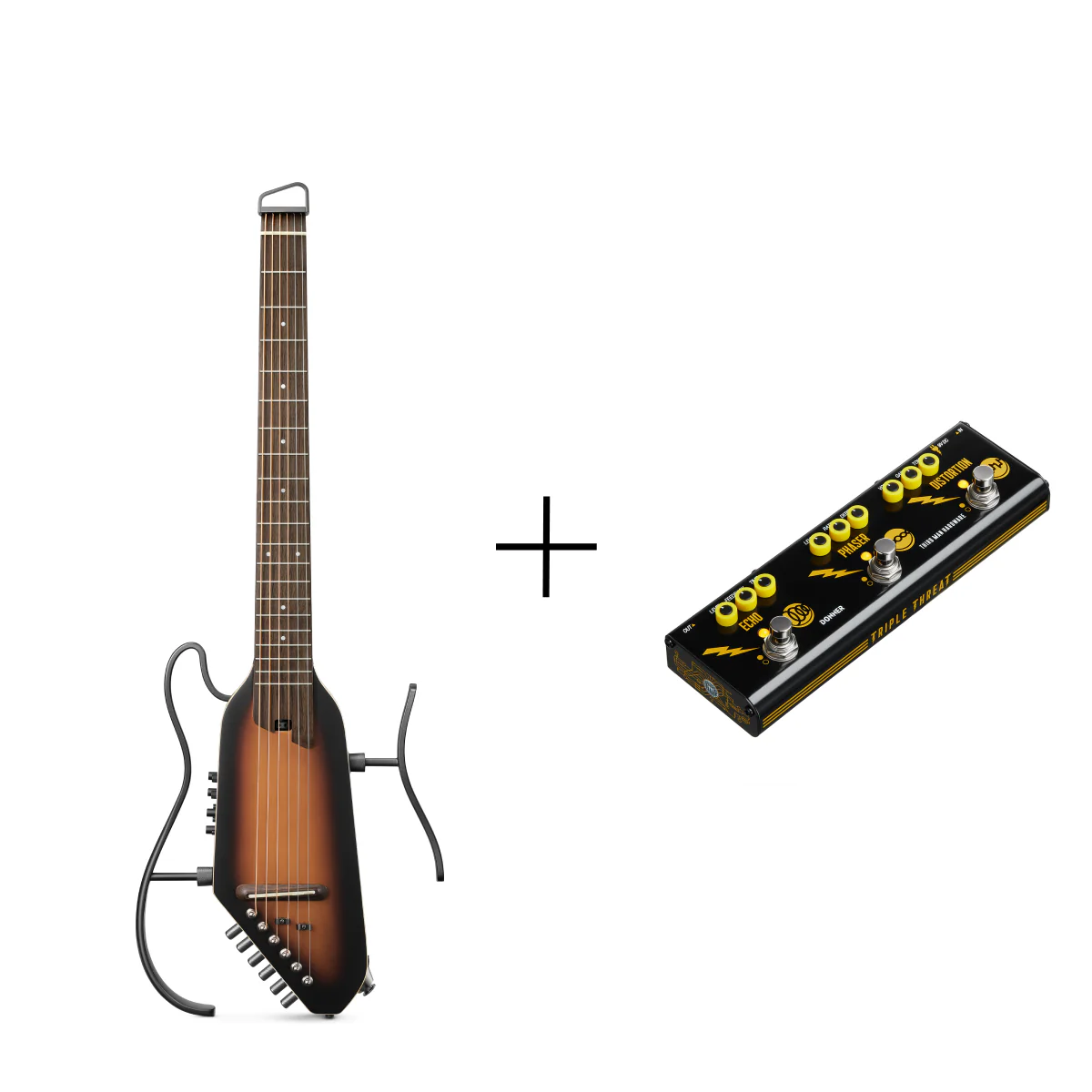 Donner HUSH™ I PRO Acoustic-Electric Travel Guitar - Image 44