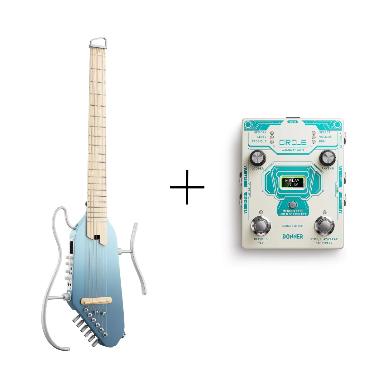 Donner HUSH™ I PRO Acoustic-Electric Travel Guitar - Image 47