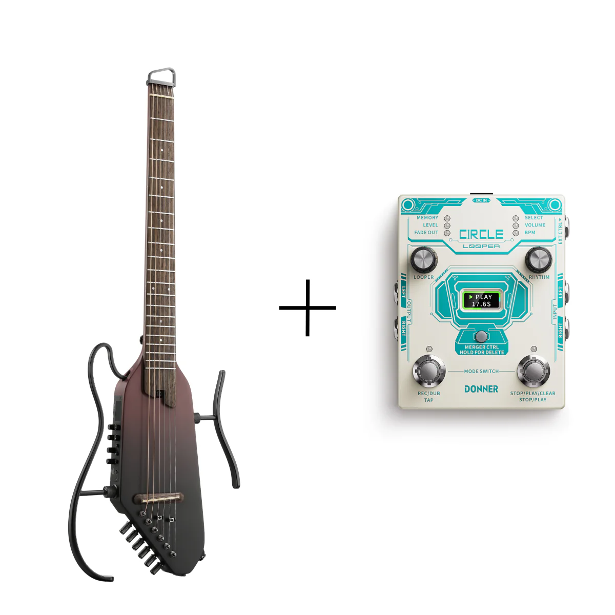 Donner HUSH™ I PRO Acoustic-Electric Travel Guitar - Image 51