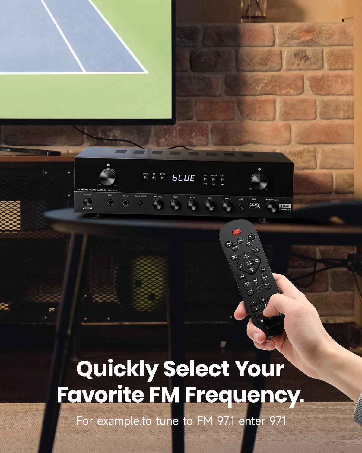 Donner MAMP2 2 Channel Amplifier - Image 8