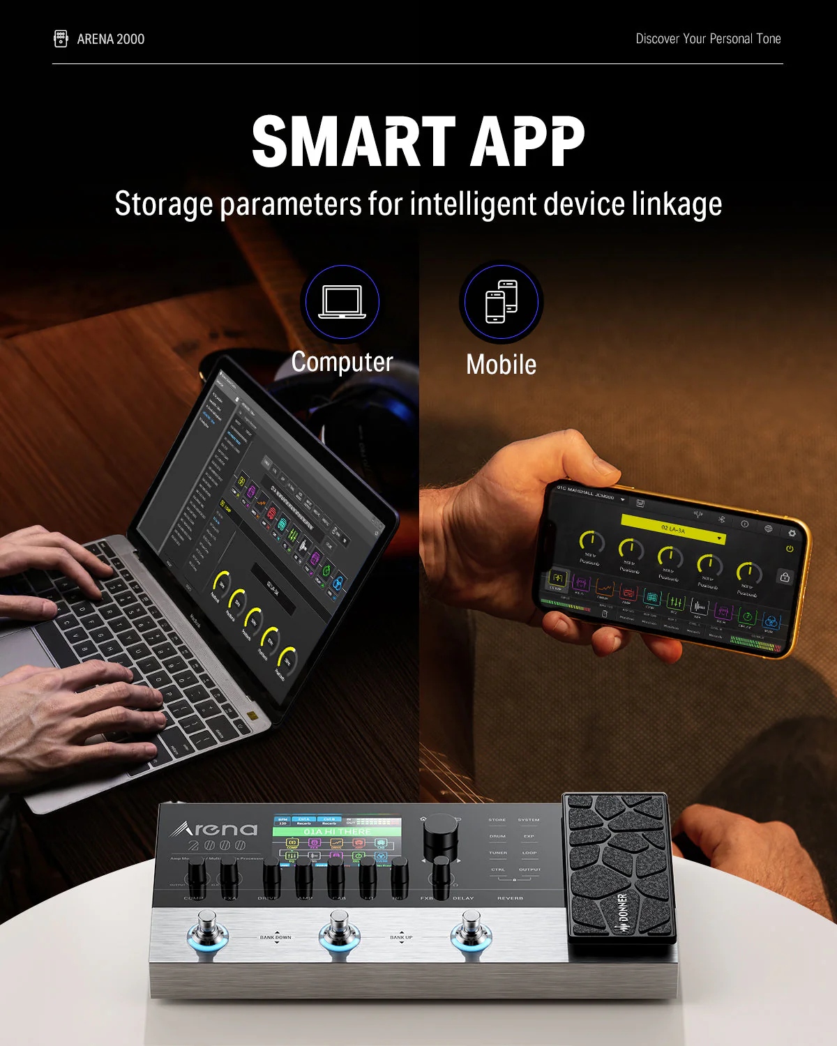 Donner Arena 2000 Multi-Effect Pedal - Image 9