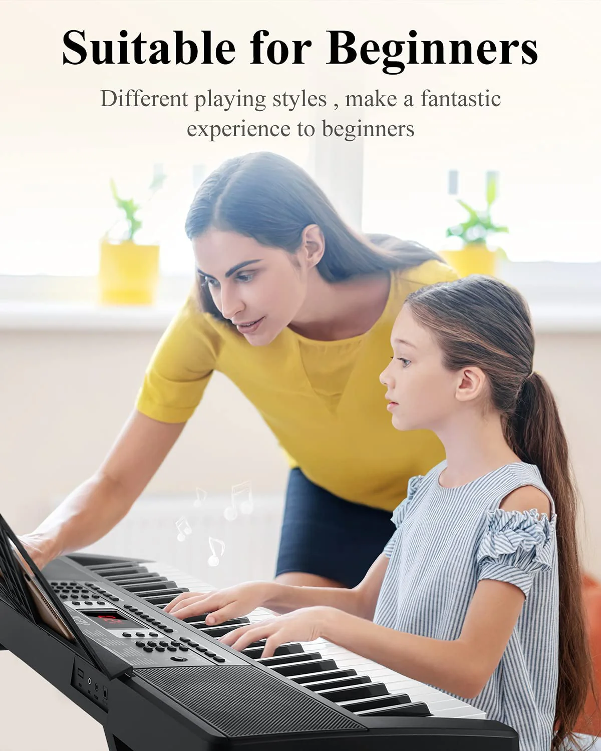 Eastar EK-54A Full-Size 54-Key Electronic  Keyboard Beginner’s Kit - Image 5