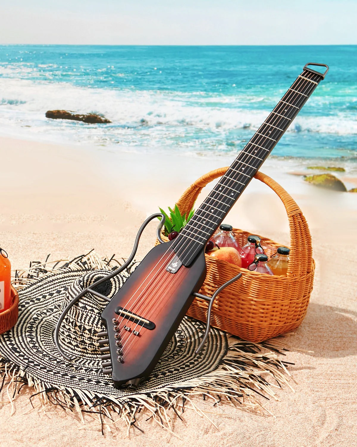 Donner HUSH™ I Acoustic-Electric Travel Guitar - Image 16