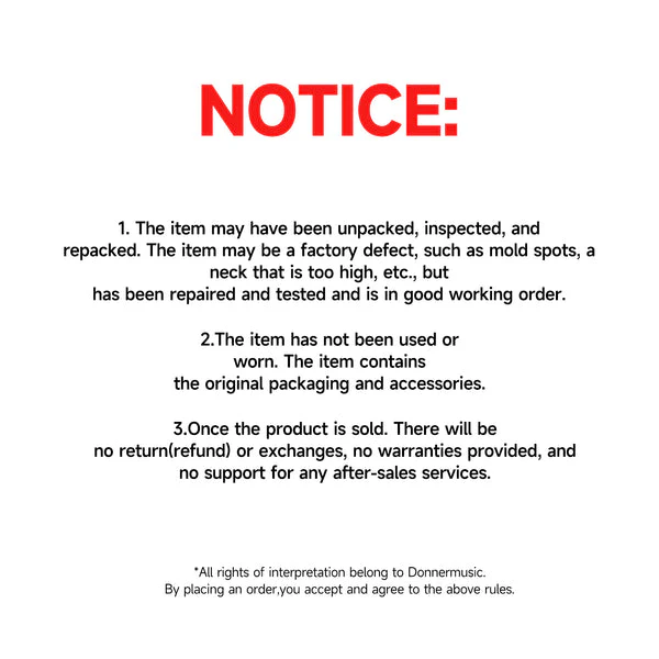 【OPEN BOX】Donner HUSH™ I Acoustic-Electric Travel Guitar - Image 5